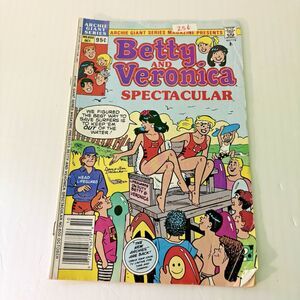 Archie Comics Betty and Veronica Spectacular Comic Book Magazine No 600 Oct 1989